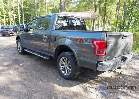 2016 Ford F-150 Lariat z USA, uszkodzony, nr VIN 1FTEW1EF0GFB94737